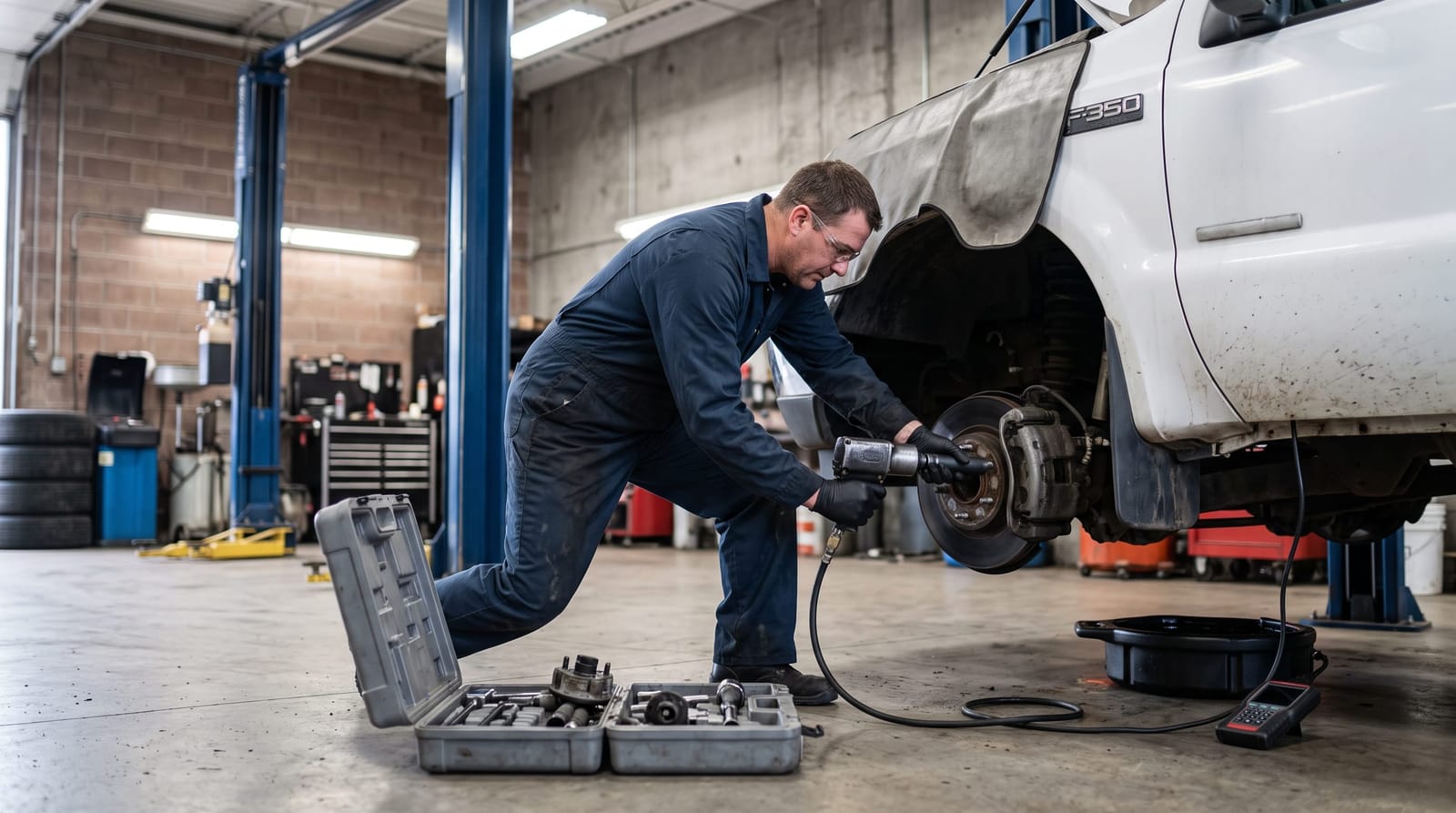 Heavy-Duty Truck Brakes: Brake Service for Diesel Pickups & Work Trucks in Weld County