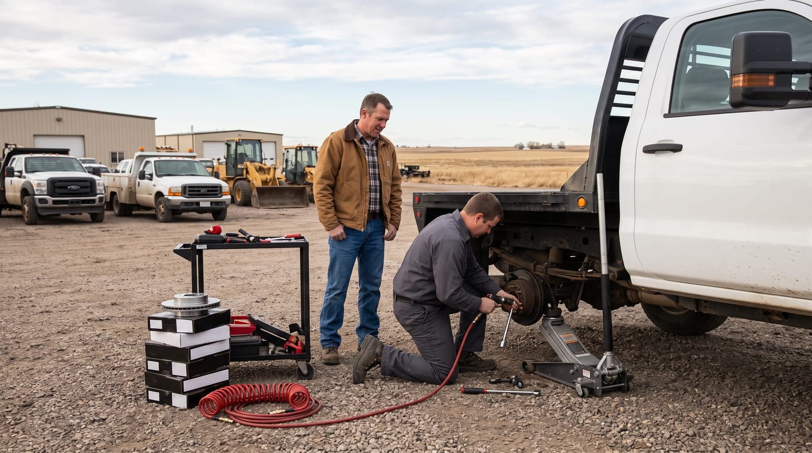 Fleet Brake Service in Weld County: Why Brake Maintenance Can't Be Ignored on Work Trucks