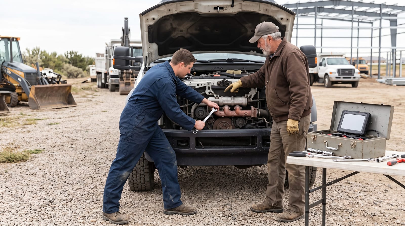 Commercial Diesel Fleet Repair in Weld County: Specialized Service for Work Trucks