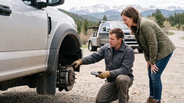 How Long Do Brake Pads Last on a Diesel Truck Used for Towing?
