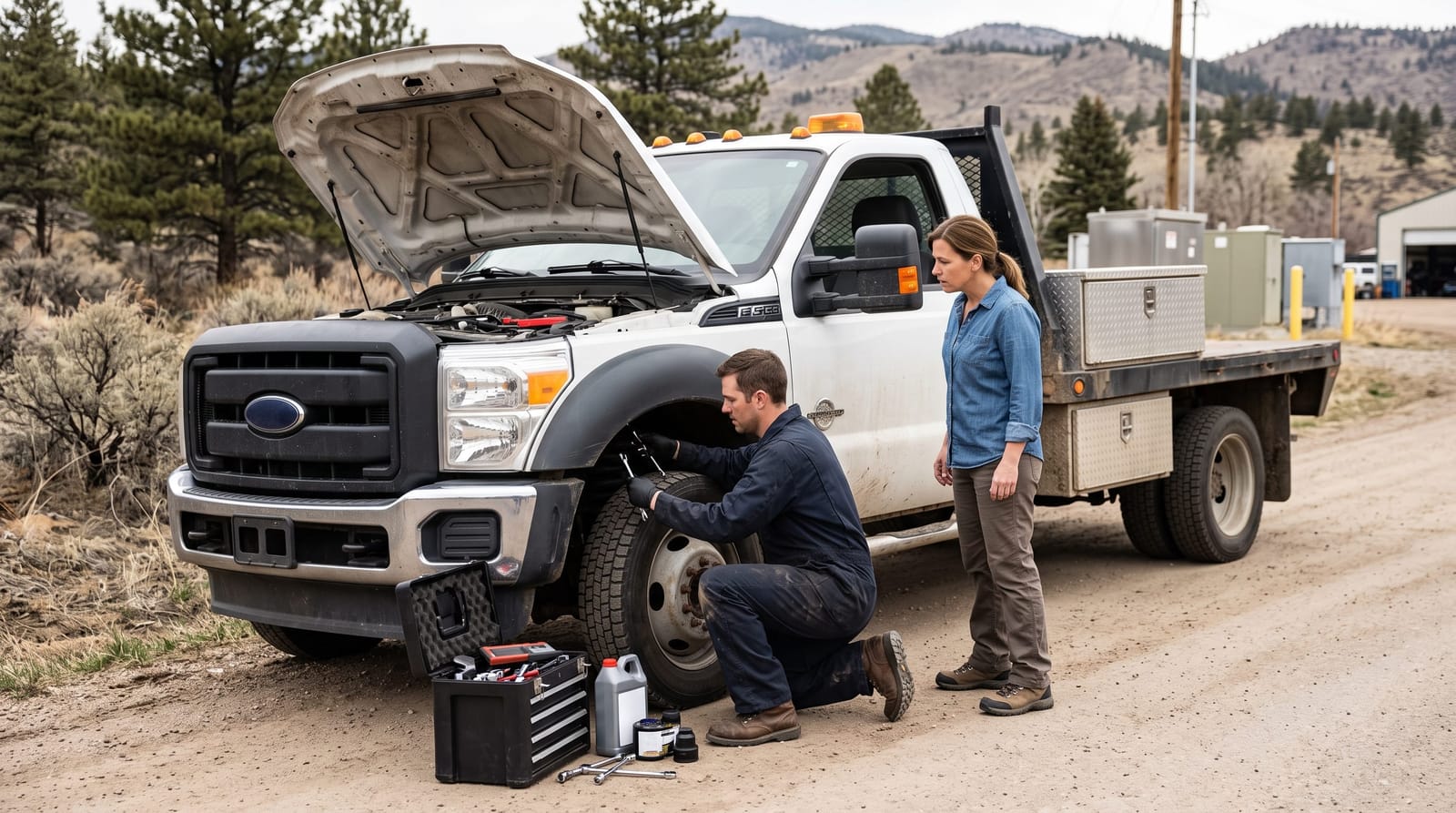 Signs Your Work Truck Needs Immediate Attention Before It Leaves You Stranded